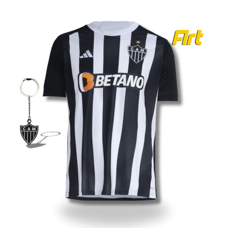 Camisa Atlético Mineiro I  Masculina  24/25 + Brinde Chaveiro - Versão Torcedor