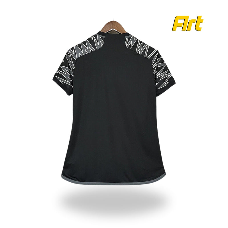 Camisa Atlético Mineiro III Feminina Adidas 24/25 - Versão Torcedor Cinza