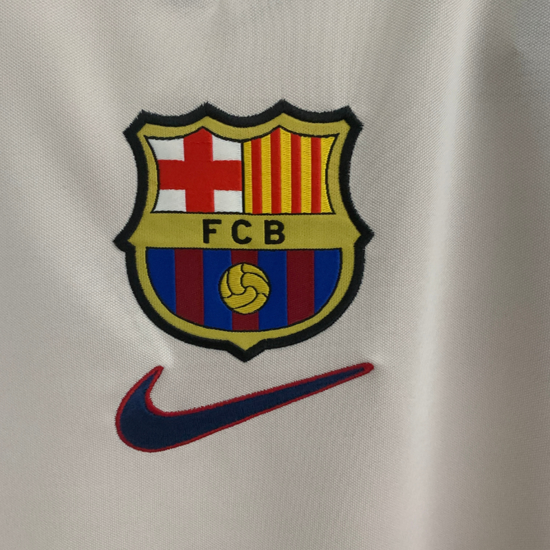 Camisa Barcelona II Reserva - Retrô Nike Away 1998/1999 - Gola V