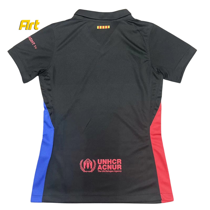 Camisa Barcelona II Feminina 2024/25 Nike Preto