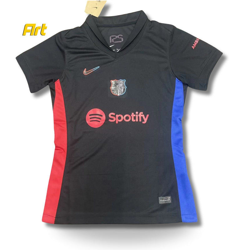 Camisa Barcelona II Feminina 2024/25 Nike Preto