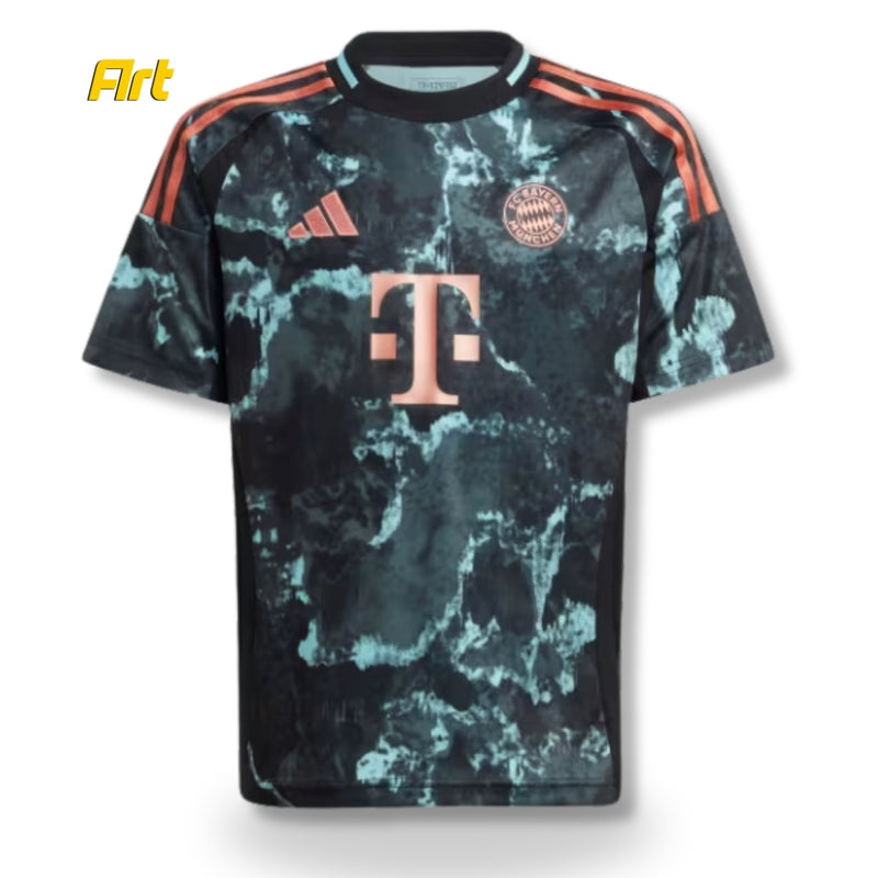 Camisa Bayern de Munique Away 24/25 s/n° Torcedor Masculino - Preta