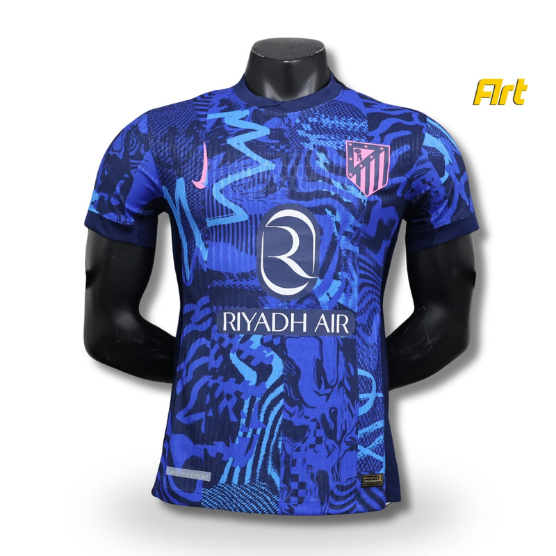 Camisa Atlético de Madrid Third Away 24/25 Versão Jogador Azul - Nike