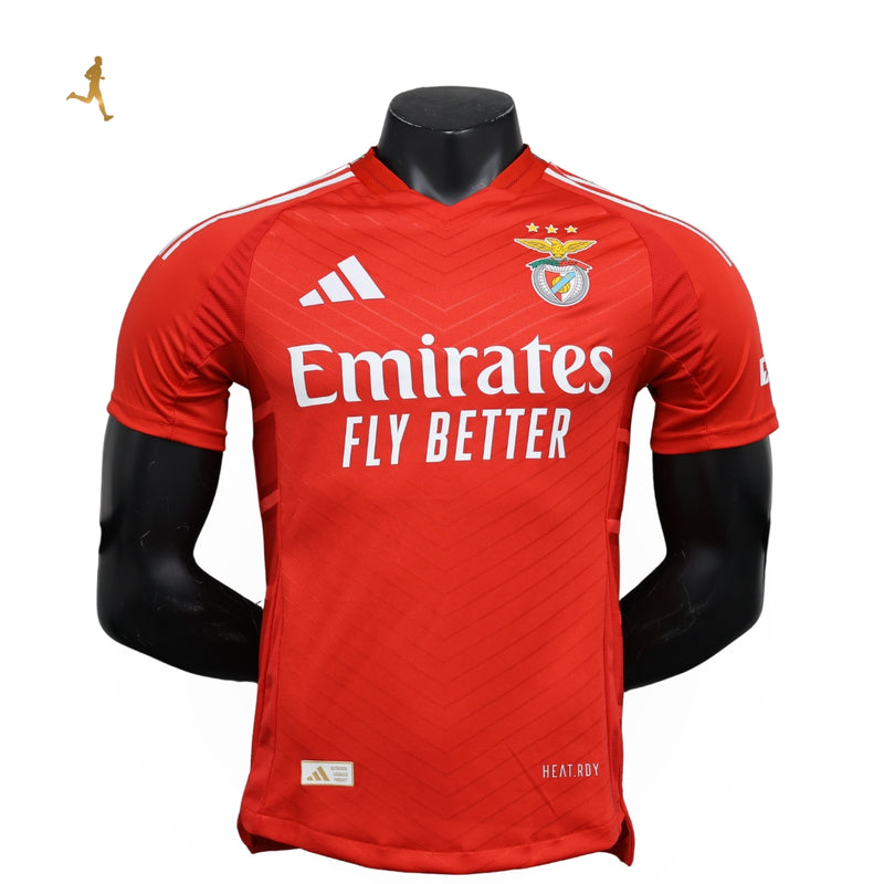 Camisa Benfica I Titular 24/25 Adidas - Versão Jogador 24/25 Vermelho e Branco Home