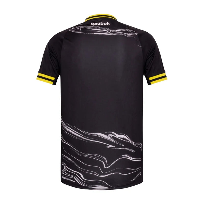 Camisa Botafogo IV Masculina 24/2025 + Brinde Chaveiro - Versão Torcedor Preto Amarelo