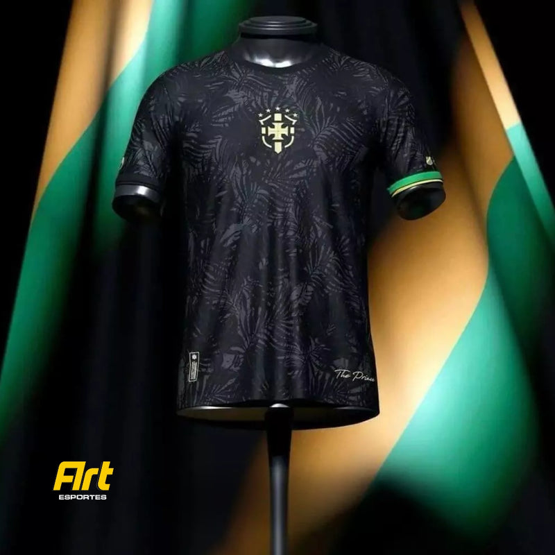 Camisa The Prince Neymar Jr 10 23/24 - Torcedor Preto