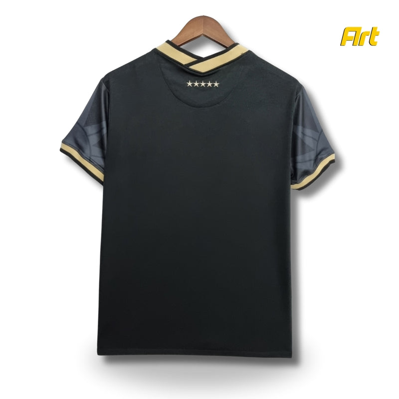 Camisa Brasil Concept Cactos 2022 - Versão Torcedor Preto e Dourado