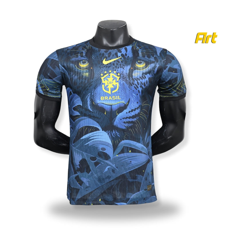 Camisa Brasil Concept 2024/25 - Versão Jogador Azul