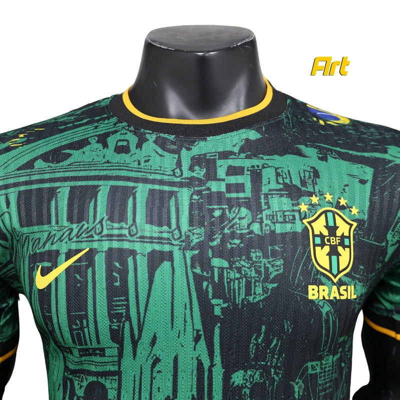 Camisa Brasil Concept 2024/25 - Versão Jogador Verde