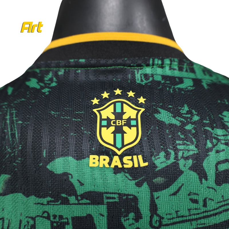 Camisa Brasil Concept 2024/25 - Versão Jogador Verde