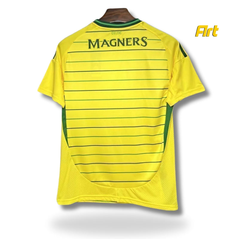 Camisa Celtic II Away 24/25 s/n° Torcedor Masculino - Amarelo