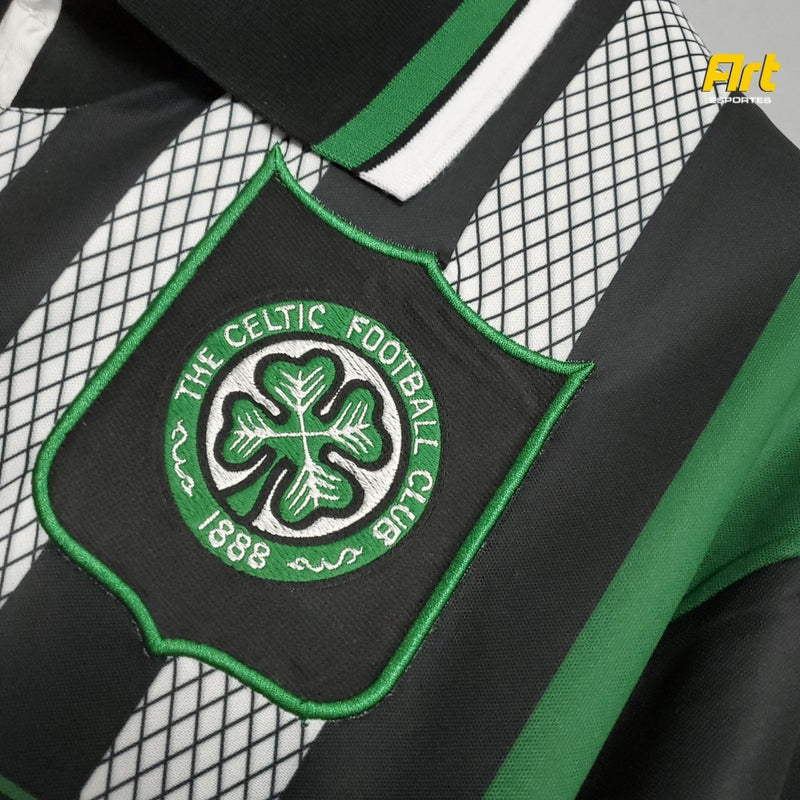 Camisa Celtics II Away Retrô 1994/96 - Umbro Preto