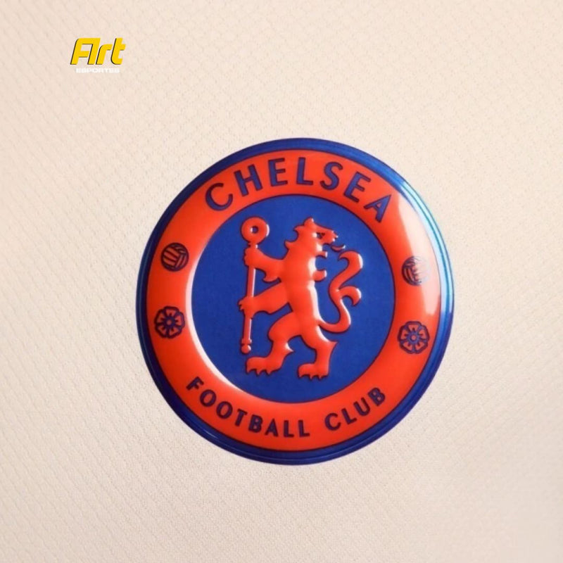 Camisa Chelsea Away 24/25 - Torcedor Nike Masculino Bege