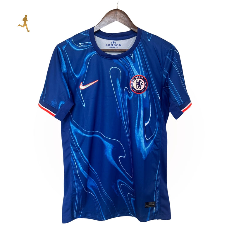 Camisa Chelsea I 24/25 Titular - Azul Branco Versão Torcedor