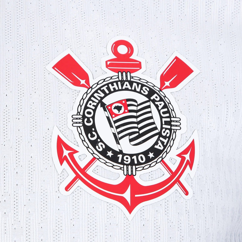 Camisa Corinthians I 24/25 Nike - Versão Jogador Branco Degradê