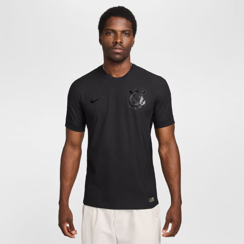 Camisa Corinthians II 24/25 Nike - Versão Jogador Preto All Black