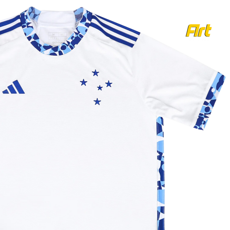 Camisa Cruzeiro II Masculina Adidas 24/25 - Versão Torcedor Branco