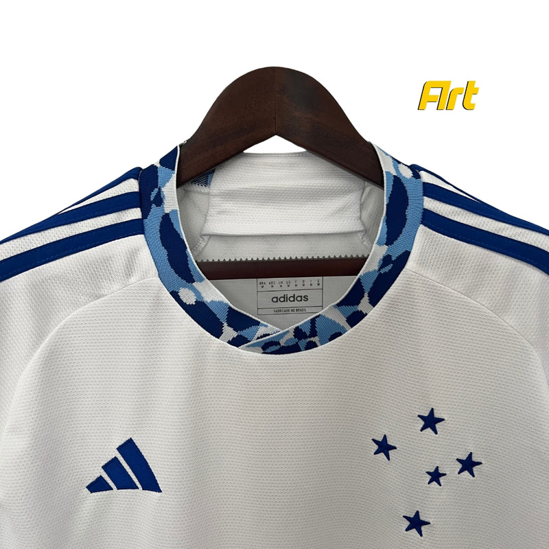 Camisa Cruzeiro II Masculina Adidas 24/25 - Versão Torcedor Branco