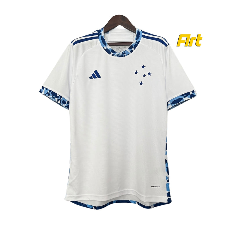 Camisa Cruzeiro II Masculina Adidas 24/25 - Versão Torcedor Branco