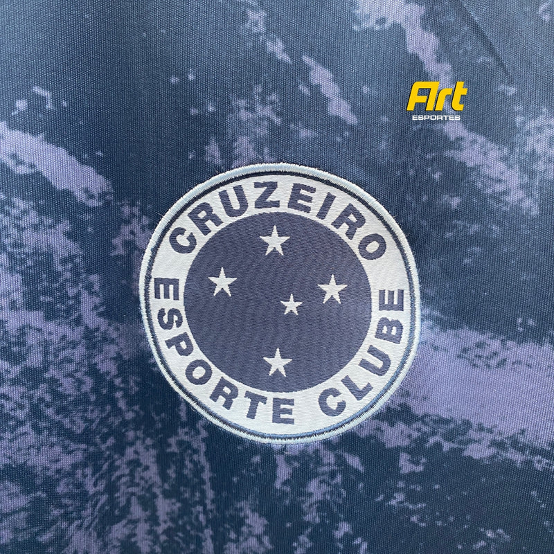 Camisa Cruzeiro III Masculina Adidas 24/25 - Versão Torcedor Azul