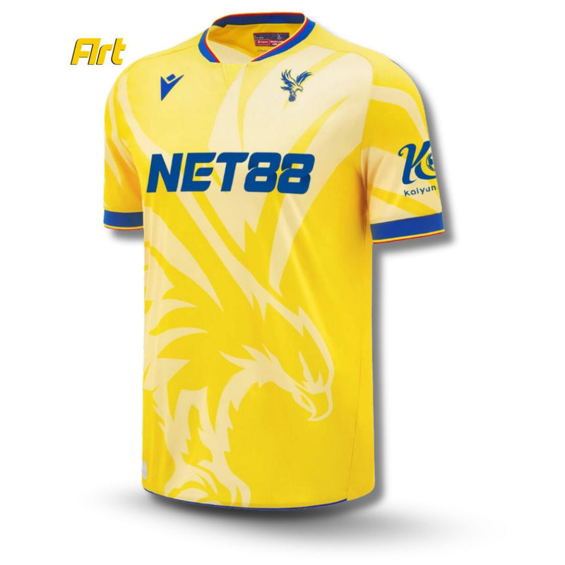 Camisa Crystal Palace II 24/25 - Versão Torcedor Amarelo