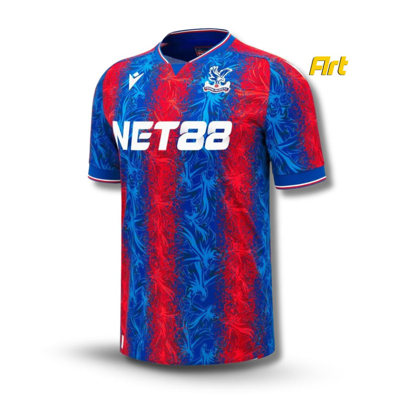 Camisa Crystal Palace I 24/25 Versão Torcedor Macron - 100 Anos Selhurst Park