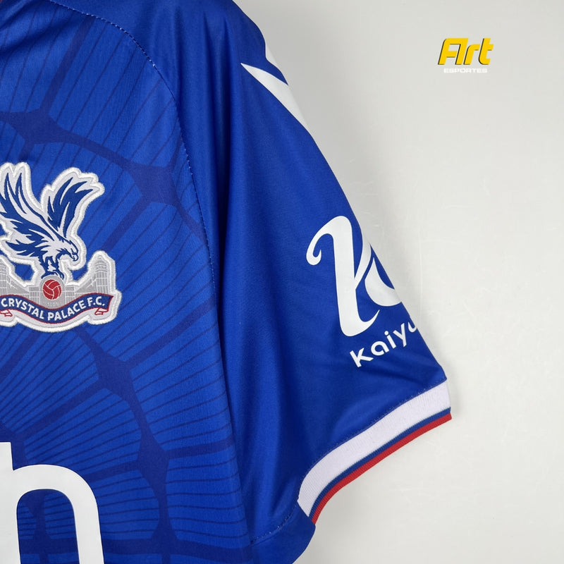 Camisa Crystal Palace I Macron Home 2023/24 - Versão Torcedor