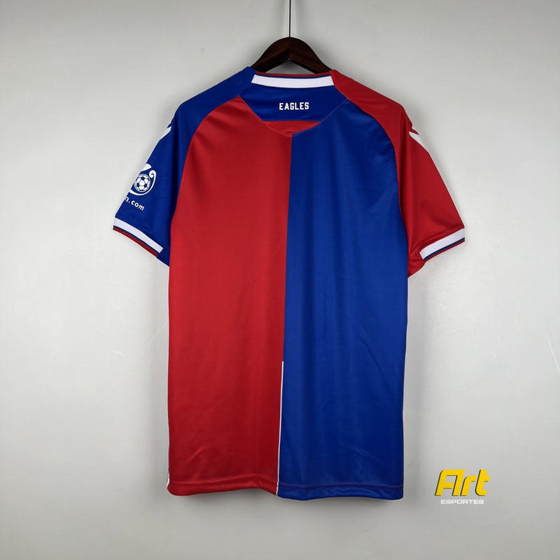 Camisa Crystal Palace I Macron Home 2023/24 - Versão Torcedor