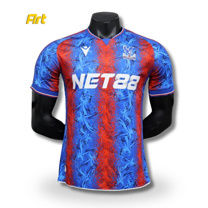 Camisa Crystal Palace I Titular 24/25 Versão Jogador - 100 Anos Selhurst Park