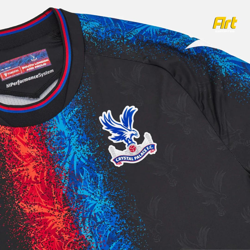 Camisa Crystal Palace III 24/25 - Versão Torcedor Preto