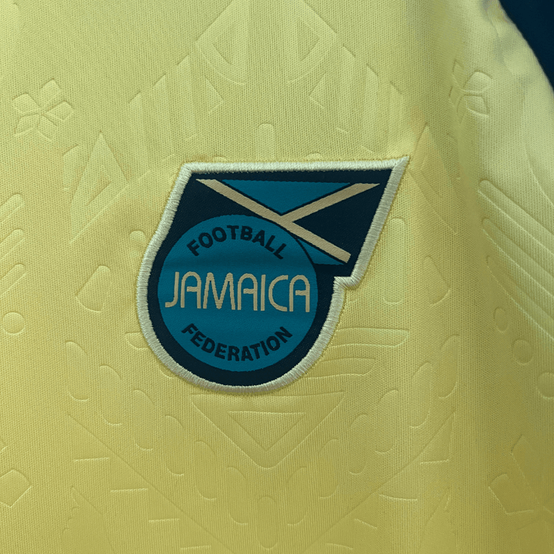 Camisa Titular Jamaica Versão torcedor Adidas Home - Adidas 2024/2025 Amarelo, preto e verde