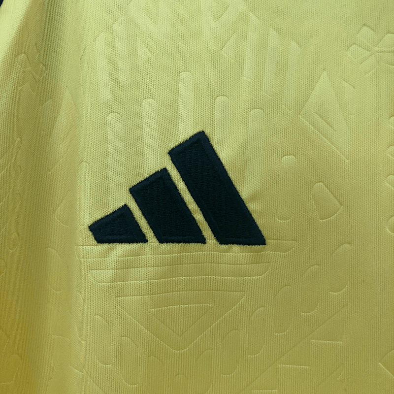 Camisa Titular Jamaica Versão torcedor Adidas Home - Adidas 2024/2025 Amarelo, preto e verde