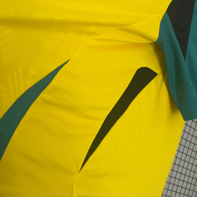 Camisa Titular Jamaica Versão torcedor Adidas Home - Adidas 2024/2025 Amarelo, preto e verde