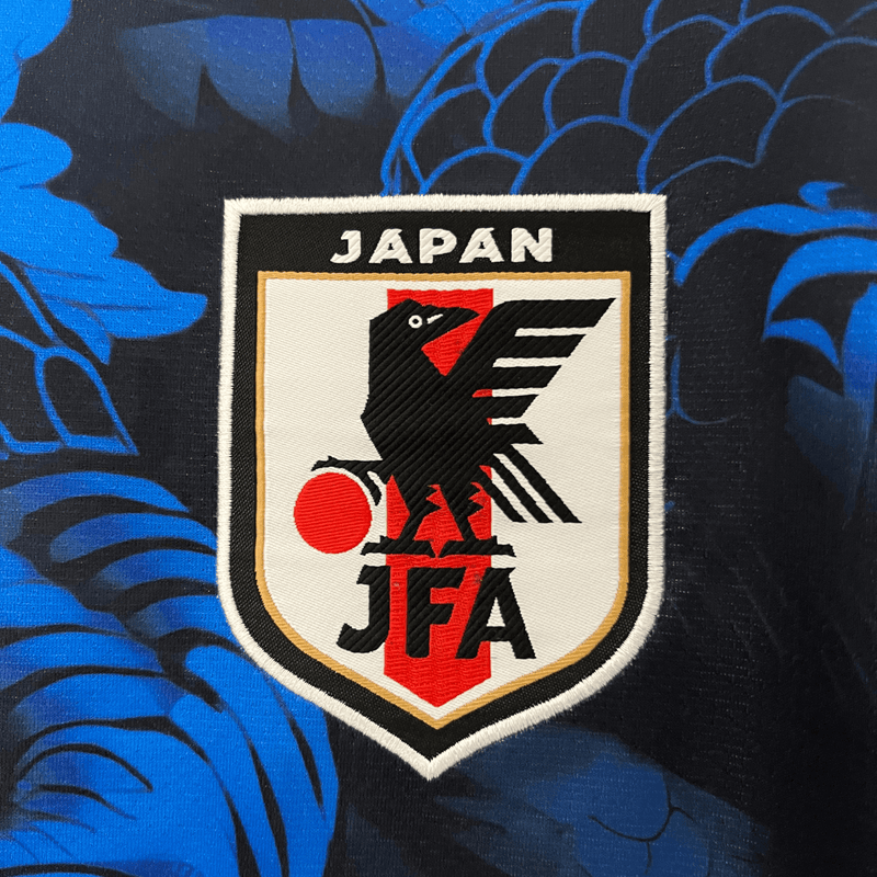 Camisa Japão Adidas Concept  - Versão Torcedor 24/25 Azul, Branco, Vermelho, Dragão Seleção Japonesa Concept