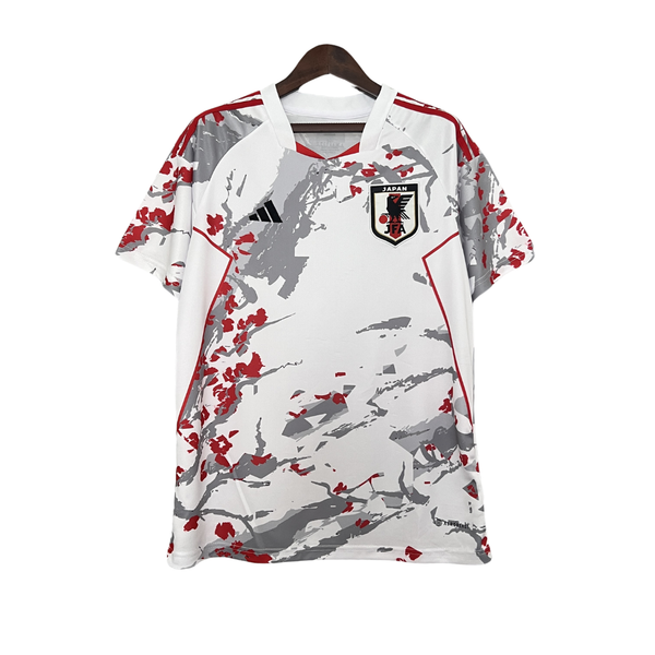 Camisa Japão Edição Especial Cerejeira - Versão Torcedor 24/25 Sakura Branco Rosa