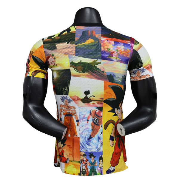 Camisa do Japão Edição Especial Dragon Ball Z 2025 - Versão Jogador Son Goku Vegeta