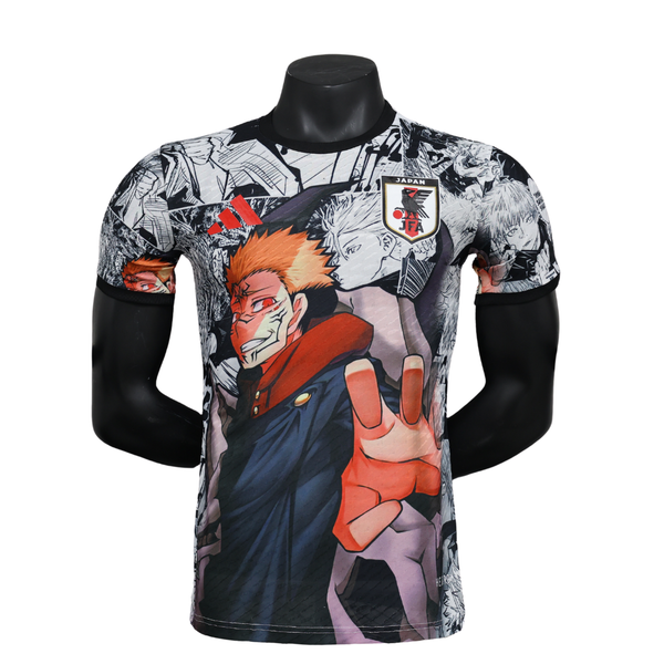 Camisa do Japão Sukuna Edição Especial 2025 - Versão Jogador Branco
