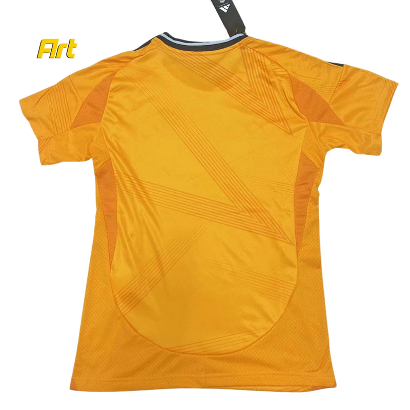 Camisa Real Madrid II Feminina 2024/25 Adidas Laranja