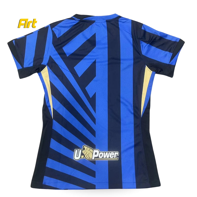 Camisa Inter de Milão I Feminina 2024/25 Adidas Azul e Preto