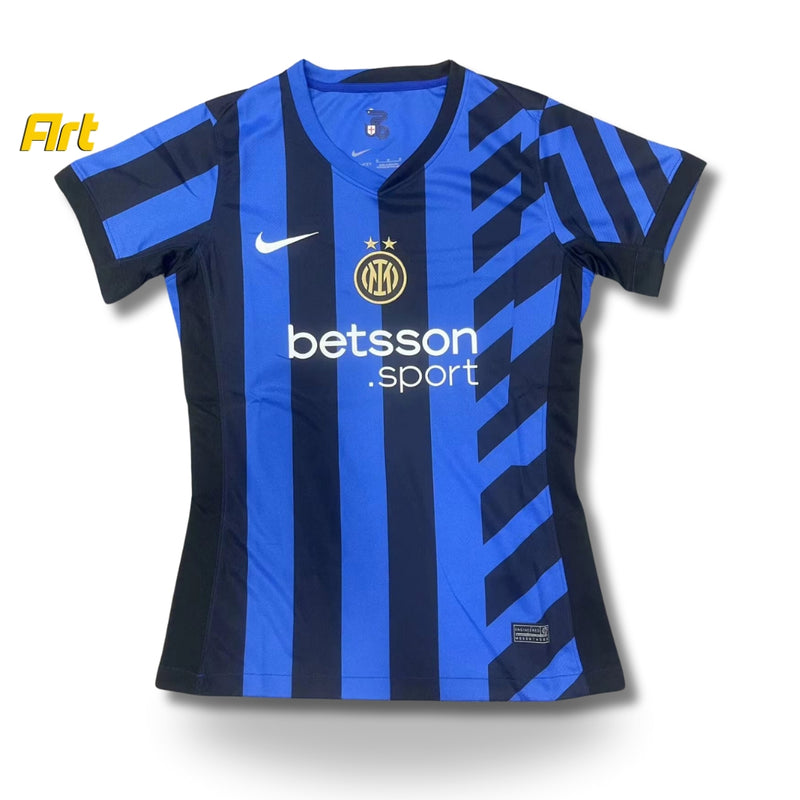 Camisa Inter de Milão I Feminina 2024/25 Adidas Azul e Preto