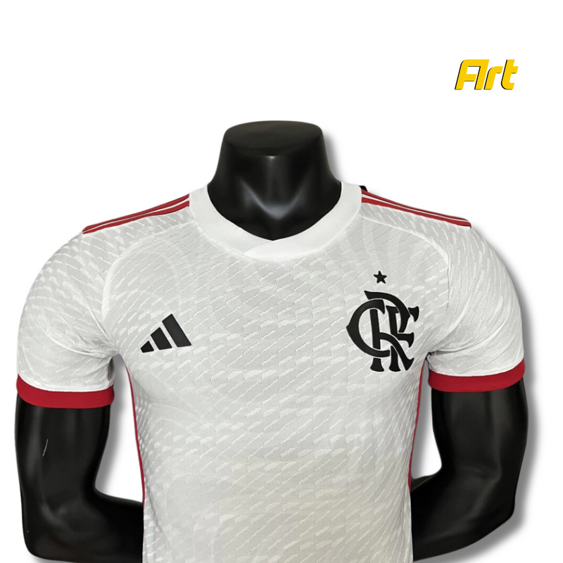 Camisa Flamengo II 24/25 Adidas - Versão Jogador Branco