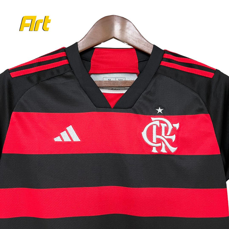 Camisa Flamengo I Home Feminina Adidas 24/25 - Versão Torcedor