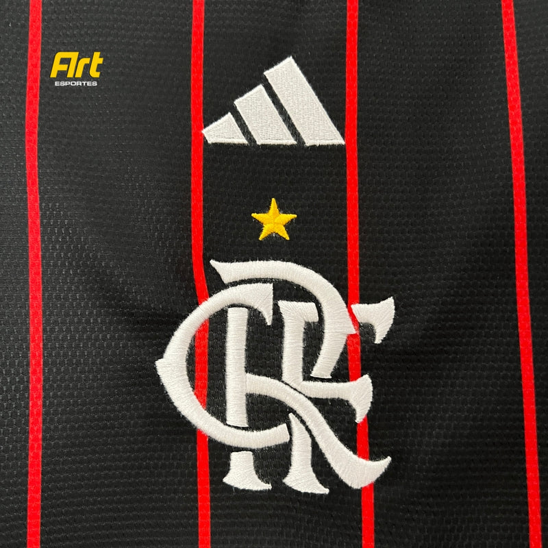 Camisa Flamengo Concept 2024/25 - Versão Torcedor Preto