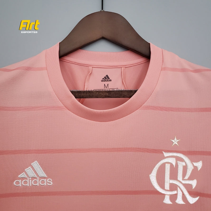 Camisa Flamengo Concept Pink 2021/22 - Versão Torcedor Masculino Rosa