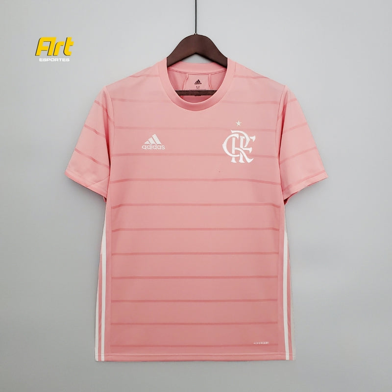 Camisa Flamengo Concept Pink 2021/22 - Versão Torcedor Masculino Rosa