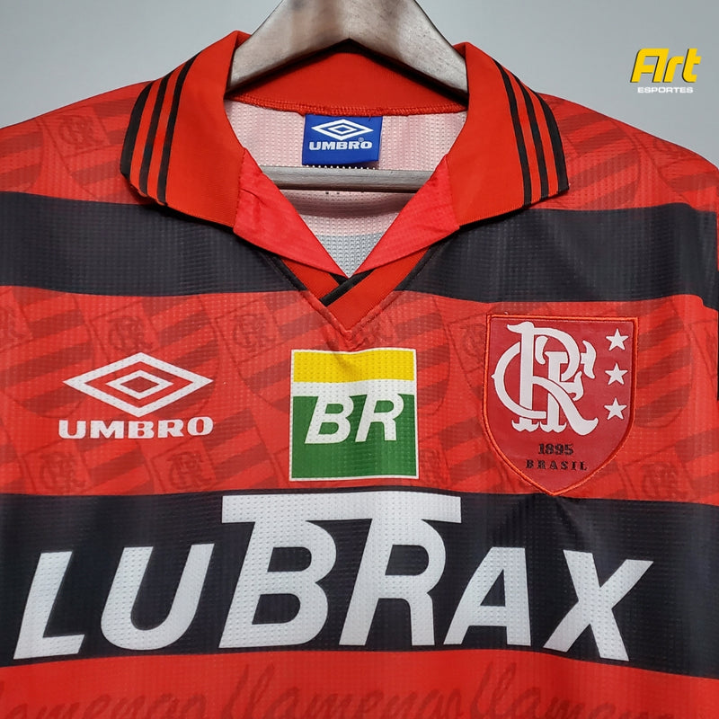 Camisa Flamengo I Retrô Umbro 1995 Preto