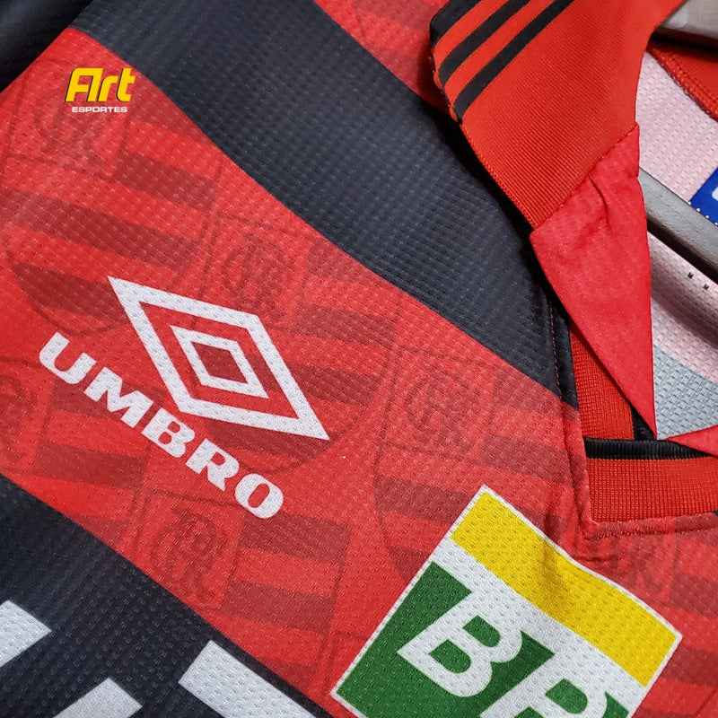 Camisa Flamengo I Retrô Umbro 1995 Preto