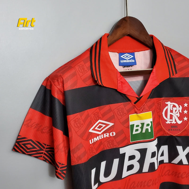 Camisa Flamengo I Retrô Umbro 1995 Preto