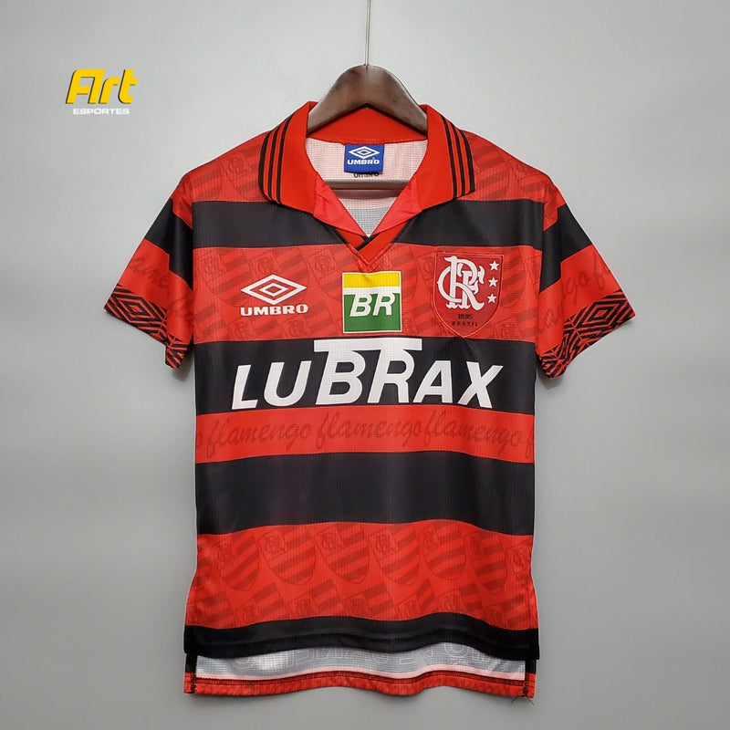 Camisa Flamengo I Retrô Umbro 1995 Preto