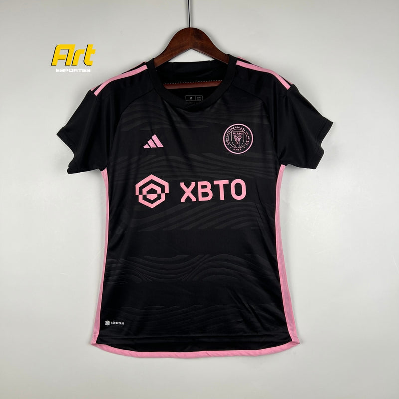 Camisa Inter Miami II 23/2024 Feminina Adidas Versão Torcedor Preto